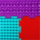 Maxbell Massage Sensory Puzzle Mat Floor Massage Mat Sensory Floors Mat for Kids Room 8pcs