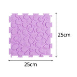 Maxbell Massage Sensory Puzzle Mat Floor Massage Mat Sensory Floors Mat for Kids Room 6pcs