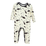 Maxbell Spring Fall Baby Romper Baby Long Sleeve Romper for Baptism Halloween Casual 3 to 6 Month