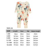 Maxbell Spring Fall Baby Romper Baby Clothes for Homewear Halloween Thanksgiving Day