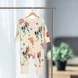 Maxbell Spring Fall Baby Romper Baby Clothes for Homewear Halloween Thanksgiving Day