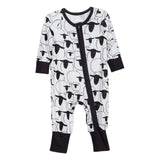 Spring Fall Baby Romper Newborn Cartoon Pajamas Playsuit for Holiday Baptism S