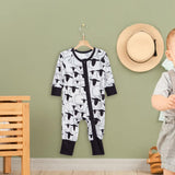 Spring Fall Baby Romper Newborn Cartoon Pajamas Playsuit for Holiday Baptism S