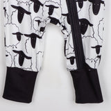 Maxbell Spring Fall Baby Romper Newborn Cartoon Pajamas Playsuit for Holiday Baptism L