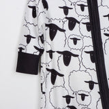 Maxbell Spring Fall Baby Romper Newborn Cartoon Pajamas Playsuit for Holiday Baptism L