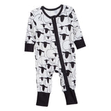 Maxbell Spring Fall Baby Romper Newborn Cartoon Pajamas Playsuit for Holiday Baptism L