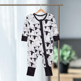 Maxbell Spring Fall Baby Romper Newborn Cartoon Pajamas Playsuit for Holiday Baptism L