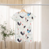 Baby Clothes Breathable Casual Summer Short Sleeve for Party Home Daily Wear 1 to 3 Month