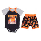 Baby T Shirt Romper Shorts Set Casual for Photography Props Daily Wear Party 1 to 3M