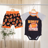 Baby T Shirt Romper Shorts Set Casual for Photography Props Daily Wear Party 1 to 3M