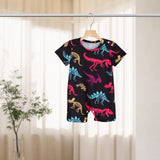 Maxbell Newborn Infant Baby Summer Short Sleeve Romper Crawl Coveralls for Home Party 1 to 3 Month