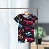 Maxbell Newborn Infant Baby Summer Short Sleeve Romper Crawl Coveralls for Home Party 18  to 24 Month