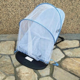 Maxbell Stroller Mosquito Net Reusable Mesh for Car Seat Carrycot Portable Mini Crib