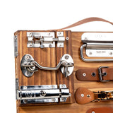 Maxbell Montessori Busy Board Educational Toys for Age 3 4 5 6 Years Kids Boys Girls