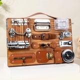 Maxbell Montessori Busy Board Educational Toys for Age 3 4 5 6 Years Kids Boys Girls