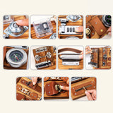 Maxbell Montessori Busy Board Educational Toys for Age 3 4 5 6 Years Kids Boys Girls