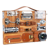 Maxbell Montessori Busy Board Educational Toys for Age 3 4 5 6 Years Kids Boys Girls