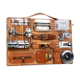 Maxbell Montessori Busy Board Educational Toys for Age 3 4 5 6 Years Kids Boys Girls