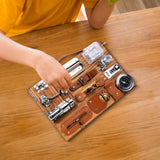 Maxbell Montessori Busy Board Educational Toys for Age 3 4 5 6 Years Kids Boys Girls