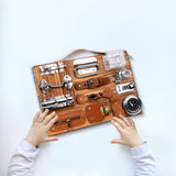 Maxbell Montessori Busy Board Educational Toys for Age 3 4 5 6 Years Kids Boys Girls