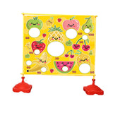 Maxbell Kids Tossing Games Net Sandbag Trainer Throwing Net for Family Boys and Girls Fruit
