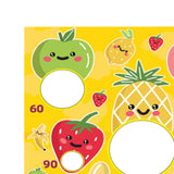 Maxbell Kids Tossing Games Net Sandbag Trainer Throwing Net for Family Boys and Girls Fruit