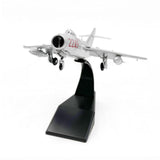 Alloy 1:72 Aircraft Model with Display Base for Office Living Room Bookshelf