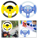 Children Steering Wheel Toy for Boys and Girls Ages 2 3 4 Years Preschoolers Yellow