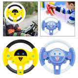 Children Steering Wheel Toy for Boys and Girls Ages 2 3 4 Years Preschoolers Yellow