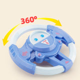 Children Steering Wheel Toy for Boys and Girls Ages 2 3 4 Years Preschoolers Yellow