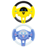 Children Steering Wheel Toy for Boys and Girls Ages 2 3 4 Years Preschoolers Yellow