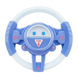 Children Steering Wheel Toy for Boys and Girls Ages 2 3 4 Years Preschoolers Blue