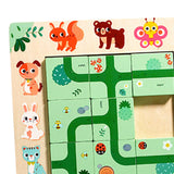 Maxbell Wooden Block Puzzles Game Educational Games for 1 2 3 4 Years Old Boys Girls