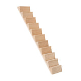 Maxbell 1:12 Scale Miniature Stairs Doll House Furnishings for Micro Landscape Decor