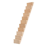 Maxbell 1:12 Scale Miniature Stairs Doll House Furnishings for Micro Landscape Decor