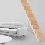 Maxbell 1:12 Scale Miniature Stairs Doll House Furnishings for Micro Landscape Decor