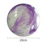 Maxbell PVC Beach Ball Colorful Party Accessory Kids Play Toys for Home Beach Summer Violet