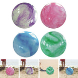 Maxbell PVC Beach Ball Colorful Party Accessory Kids Play Toys for Home Beach Summer Violet