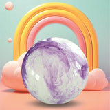 Maxbell PVC Beach Ball Colorful Party Accessory Kids Play Toys for Home Beach Summer Violet