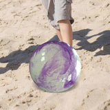 Maxbell PVC Beach Ball Colorful Party Accessory Kids Play Toys for Home Beach Summer Violet