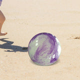 Maxbell PVC Beach Ball Colorful Party Accessory Kids Play Toys for Home Beach Summer Violet