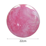 Maxbell PVC Beach Ball Colorful Party Accessory Kids Play Toys for Home Beach Summer Pink