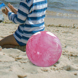 Maxbell PVC Beach Ball Colorful Party Accessory Kids Play Toys for Home Beach Summer Pink