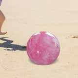 Maxbell PVC Beach Ball Colorful Party Accessory Kids Play Toys for Home Beach Summer Pink