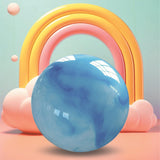 Maxbell PVC Beach Ball Colorful Party Accessory Kids Play Toys for Home Beach Summer blue