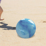 Maxbell PVC Beach Ball Colorful Party Accessory Kids Play Toys for Home Beach Summer blue