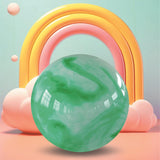 Maxbell PVC Beach Ball Colorful Party Accessory Kids Play Toys for Home Beach Summer green