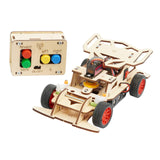 Maxbell RC Car Toy Wooden Science Kits Crafts Experiment Project for Gift Boys Girls