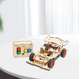 Maxbell RC Car Toy Wooden Science Kits Crafts Experiment Project for Gift Boys Girls