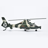 Maxbell 1:100 Z-9 Helicopter Model Retro Fighter Model for Office Bedroom TV Cabinet
